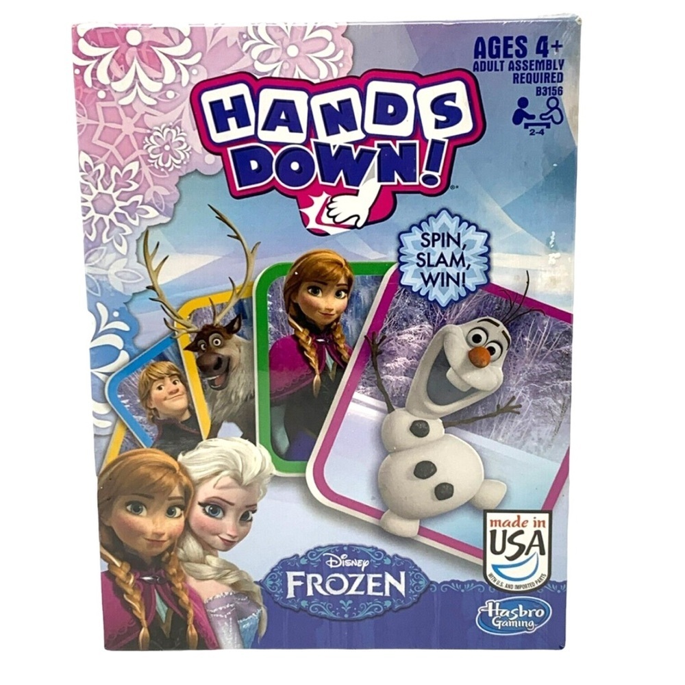 Hasbro Disney Frozen Hands down board game new in sealed package